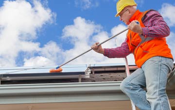 Chirk Green soft wash roof cleaning